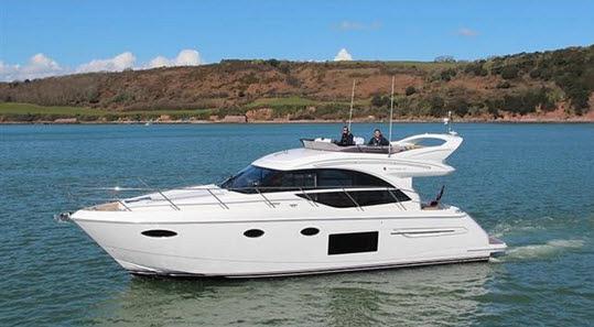 New Yacht Preview : Sea Trial Of The Princess Yachts 49